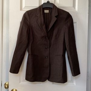VTG United Colors Of Benetton Brown Wool Blazer
